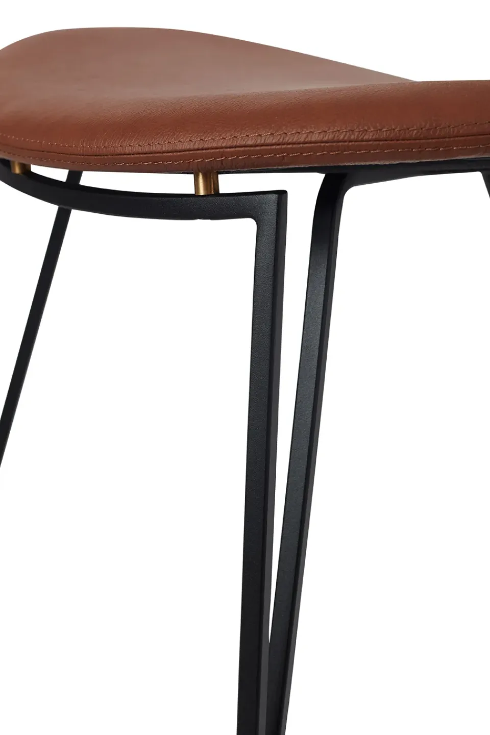 AYTM Chairs*Semper chair, Black-cognac BrownBlack