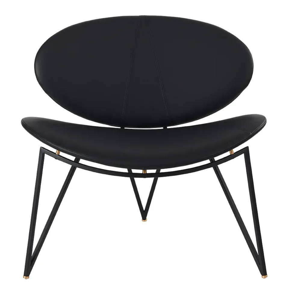 AYTM Chairs|Armchairs & Footstools*Semper lounge chair, - Black