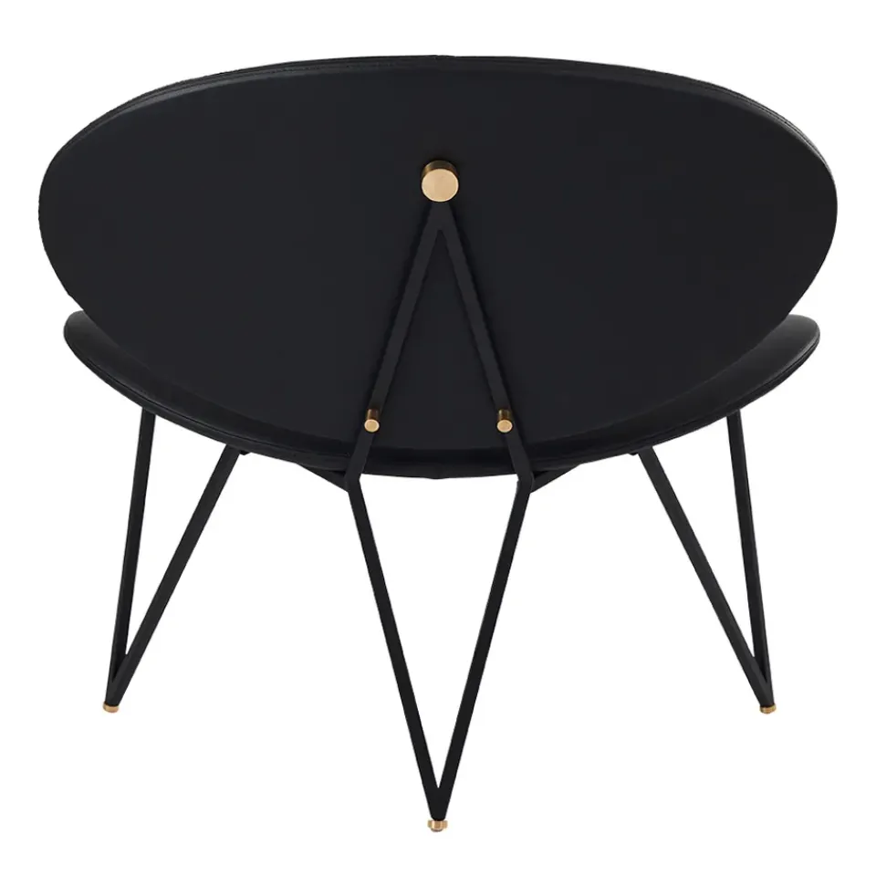 AYTM Chairs|Armchairs & Footstools*Semper lounge chair, - Black