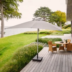Cane-line Sun Protection*Shadow parasol, Dusty , 300x300 cm White