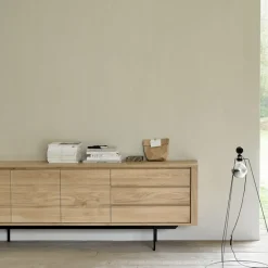 Ethnicraft Dressers & Sideboards*Shadow sideboard, Oak-Wax oil 1 door 3 drawers Beige