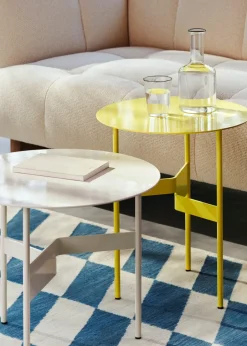 HAY Coffee Tables*Shim coffee table Ø45 cm, Custard Yellow