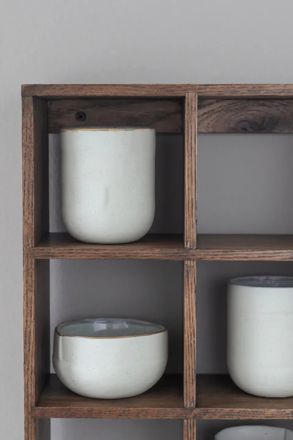 Mette Ditmer Shelves & Shelving Systems*Showcase wall shelf 40x53 cm, Dark oiled oak Brown