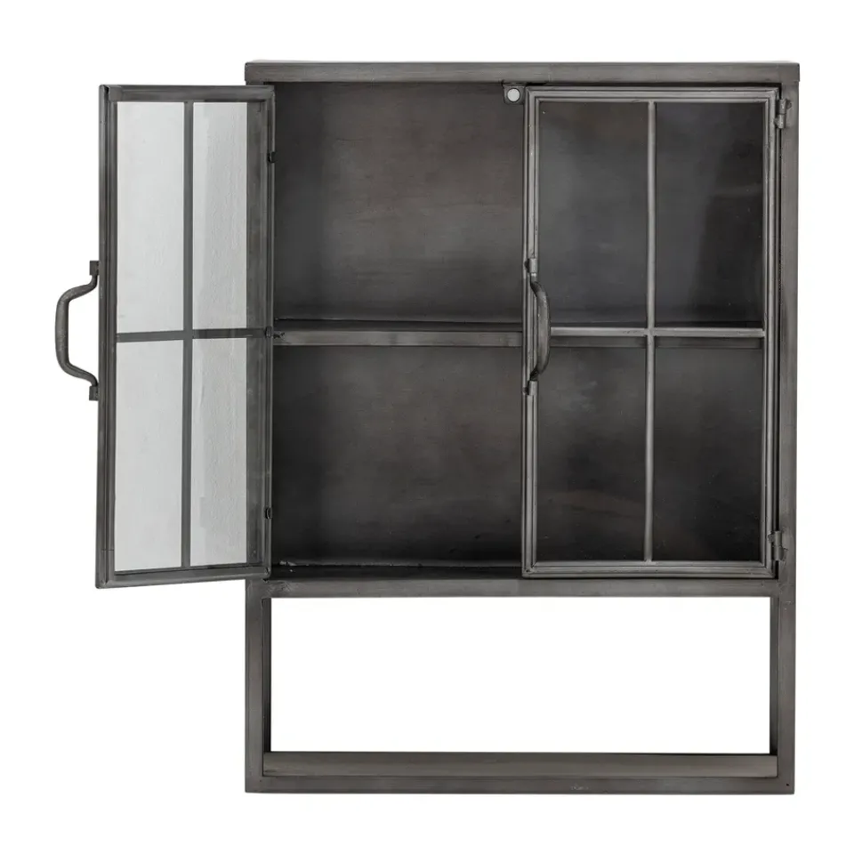 Bloomingville Display & Glass Cabinets*Sindre cupboard 46x21.5x61 cm, , metal Black