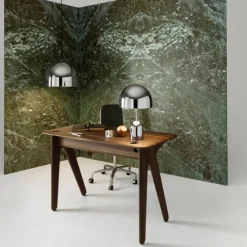 Tom Dixon Desks*Slab desk 60x120 cm, Oak smoked Brown