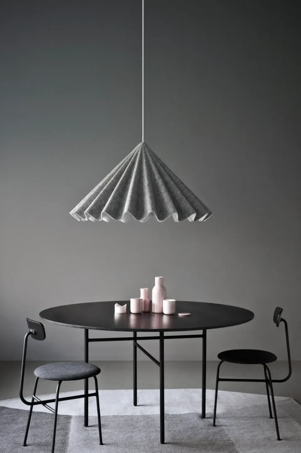 Audo Copenhagen Dining Tables*Snaregade table round, . Ø120 cm Black