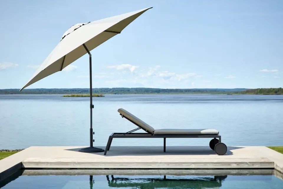 Brafab Sun Protection*Solara parasol base, Anthracite Grey