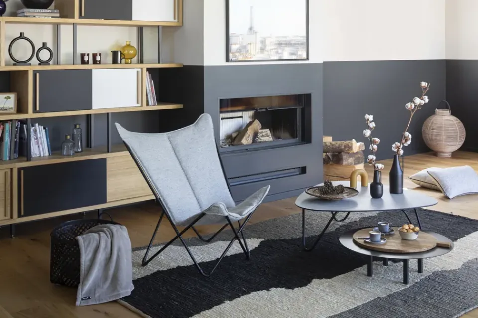 Lafuma Seating*Sphinx sun lounger, Sunbrella Granite Grey