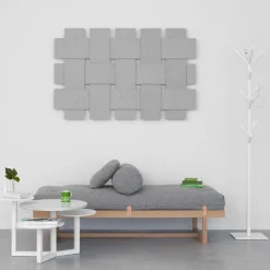 A2 Day Beds & Chaises|Sofas*Stay day bed, Fabric . frame in white oiled oak Green