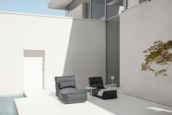 Blomus Seating*STAY lounger L sunbed 150x80 cm, Coal Grey