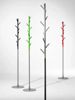 SMD Design Clothes Racks, Coat Stands & Hangers*Sticks hanger floor, Green-silver White