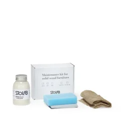 Stolab Furniture Care*oiled maintenance kit, oiled. 250 ml. to oak White