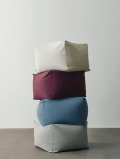 HAY Sitting Poufs*Story pouf 40x49x49 cm, Burgundy Red