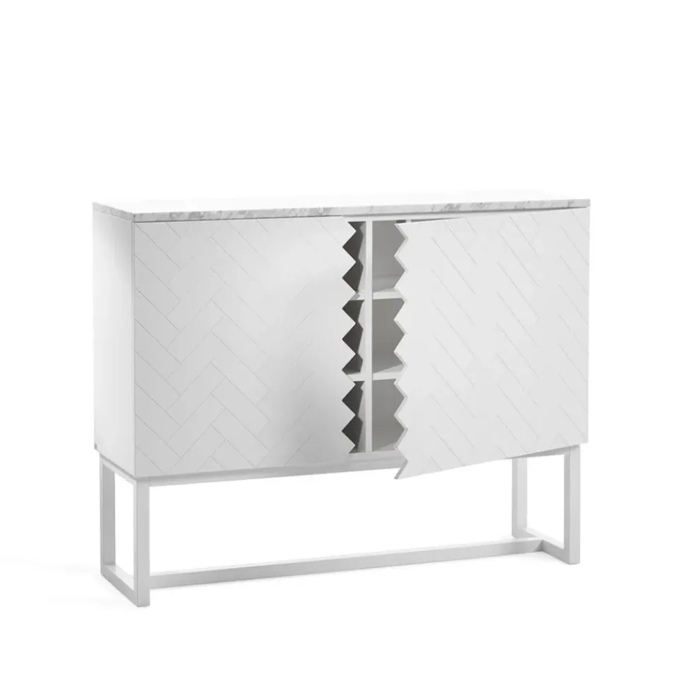A2 Dressers & Sideboards*Story Side table, , marble top, stand White