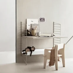 String String Shelves*floor panels, , 85x30 cm, 2-pack Beige