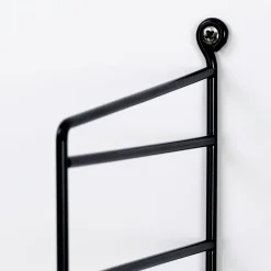 String String Shelves*floor panels, , 200x30cm, 1-pack Black