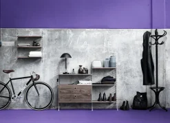 String String Shelves*floor panels, , 115x30 cm, 1-pack White