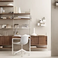 String String Shelves|Shelves & Shelving Systems*floor panels, , 200x30 cm, 2-pack White