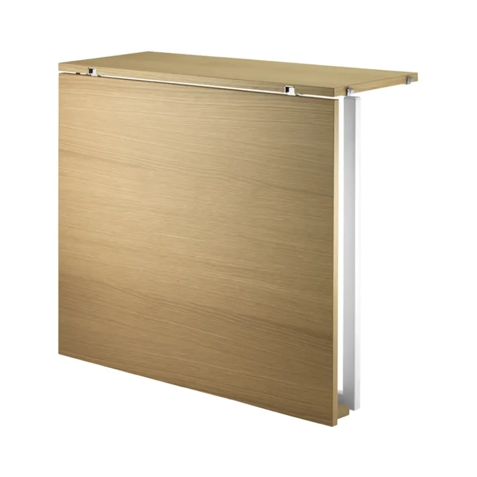 String Dining Tables|String Shelves*folding table, Oak-white metal legs Beige