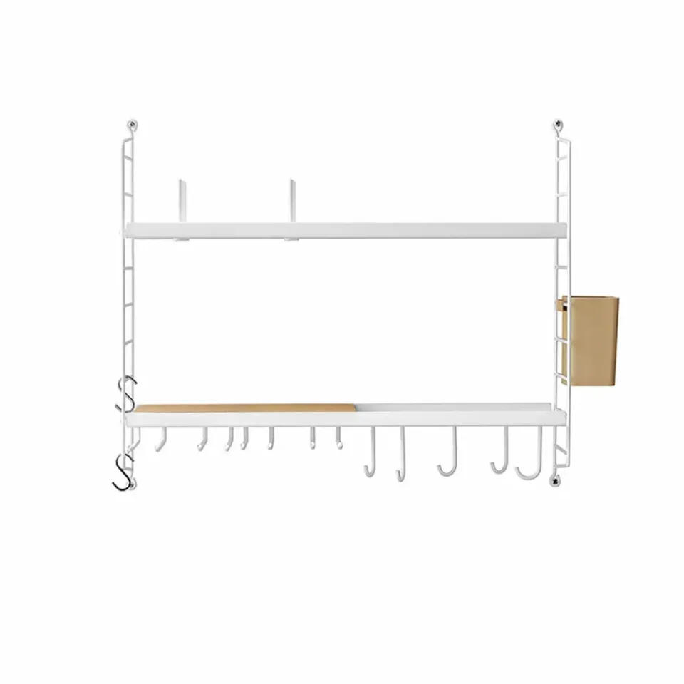 String String Shelves|Shelves & Shelving Systems*kitchen wall shelf, White