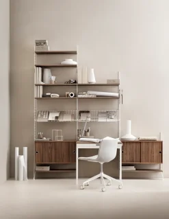 String String Shelves*magazine shelf wire, White