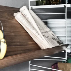 String String Shelves*magazine shelf wood, Walnut, 78x30 cm Brown