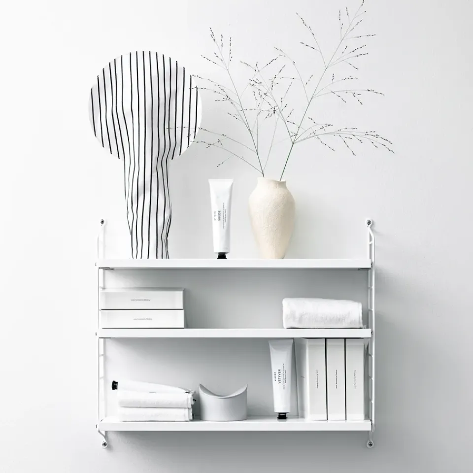 String Shelves & Shelving Systems|String Shelves*Shelf Pocket , White