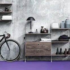 String String Shelves|Shelves & Shelving Systems*shelf, Walnut, 58x30 cm, 3-pack Brown