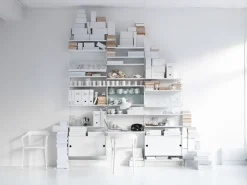 String String Shelves*shelf, , 78x30 cm, 3-pack White