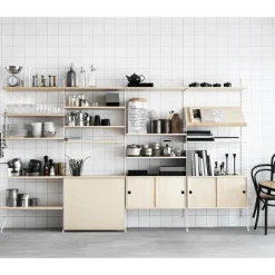 String String Shelves*wall panels, , 75x30 cm, 1-pack Beige