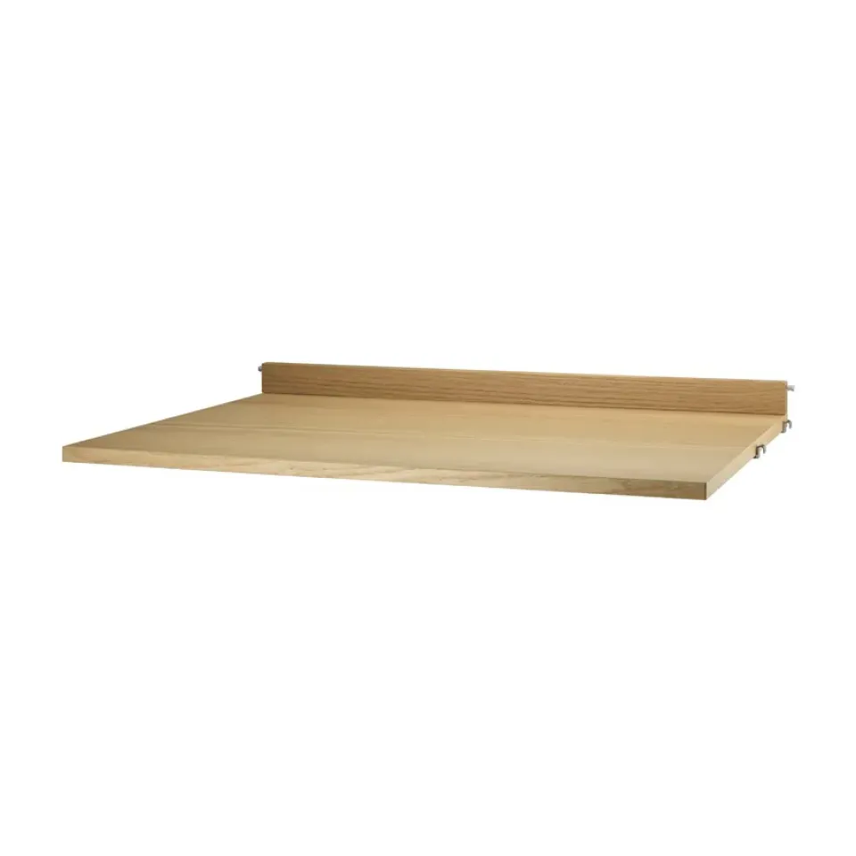 String Desks|String Shelves*worktop, Oak, 78x58 cm Beige