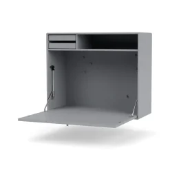 Montana Desks*STUDIO desk, wall hung, Graphic 100 Grey
