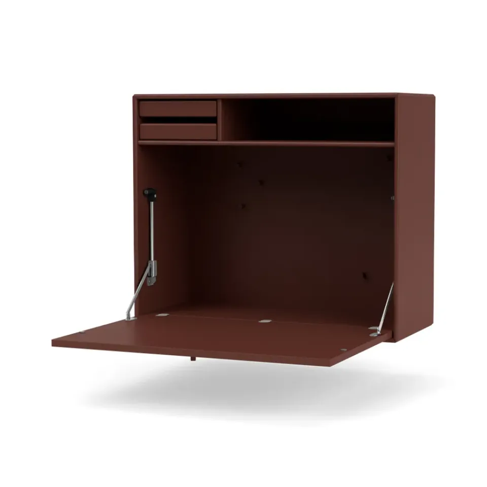Montana Desks*STUDIO desk, wall hung, Masala 155 Brown
