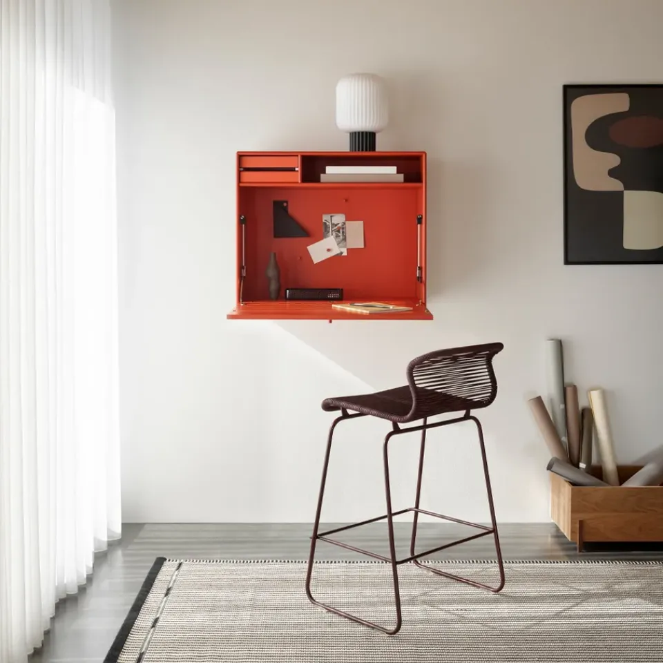 Montana Desks*STUDIO desk, wall hung, Masala 155 Brown
