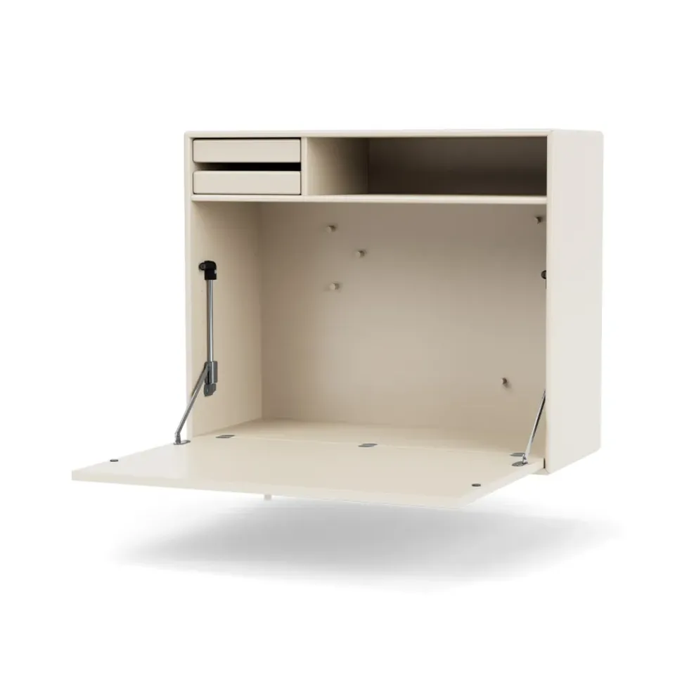 Montana Desks*STUDIO desk, wall hung, Oat 158 Beige