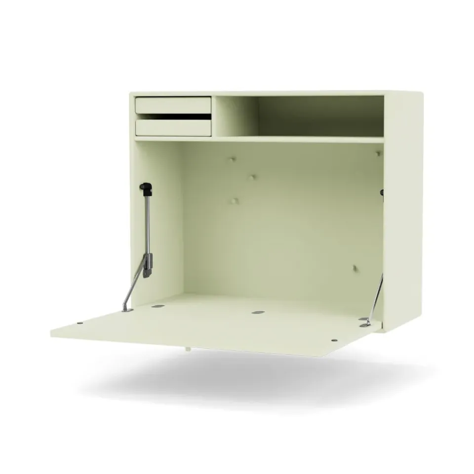 Montana Desks*STUDIO desk, wall hung, Pomelo 140 Green
