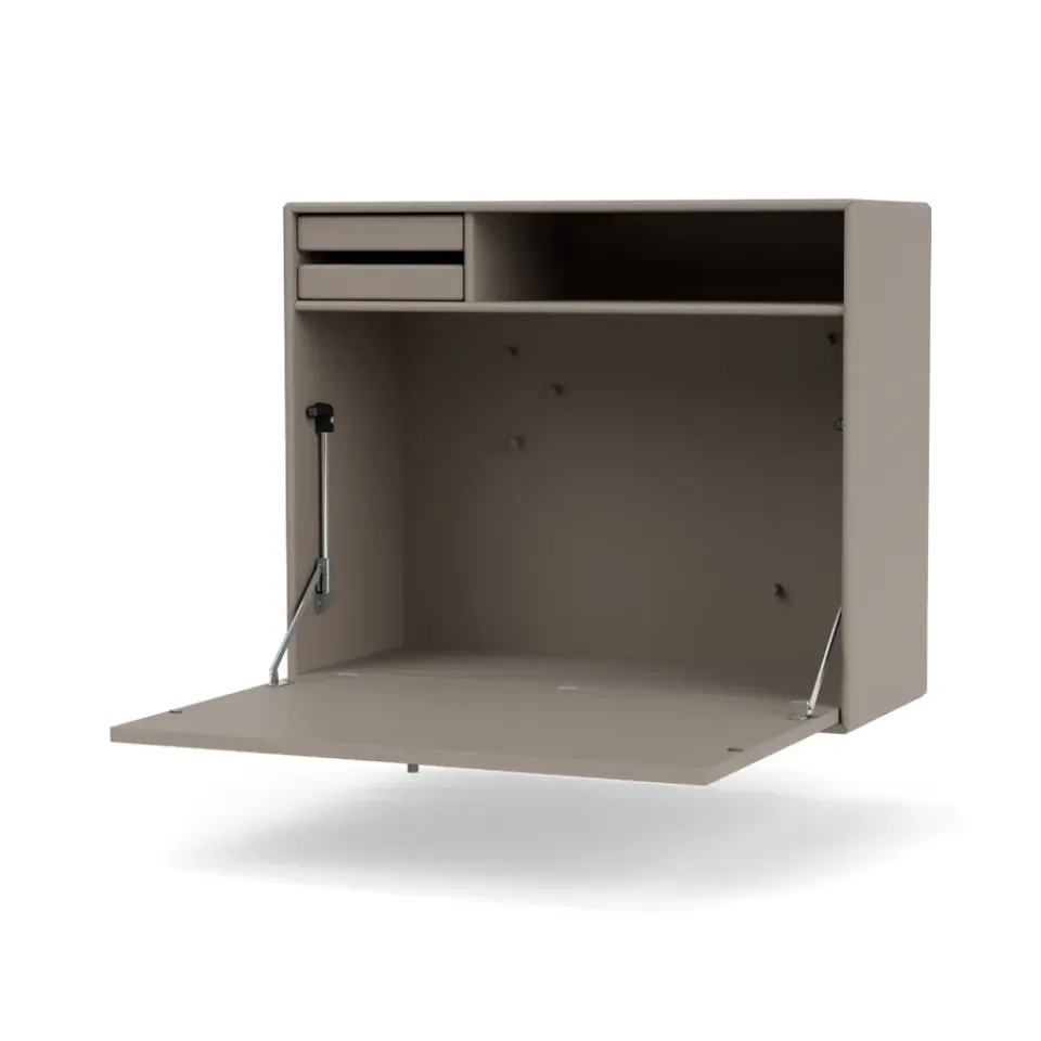 Montana Desks*STUDIO desk, wall hung, Truffle 141 Beige