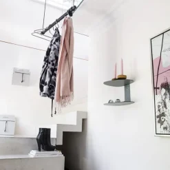 LIND DNA Clothes Racks, Coat Stands & Hangers*Swing hanger, Oak nature, m, string nature Beige