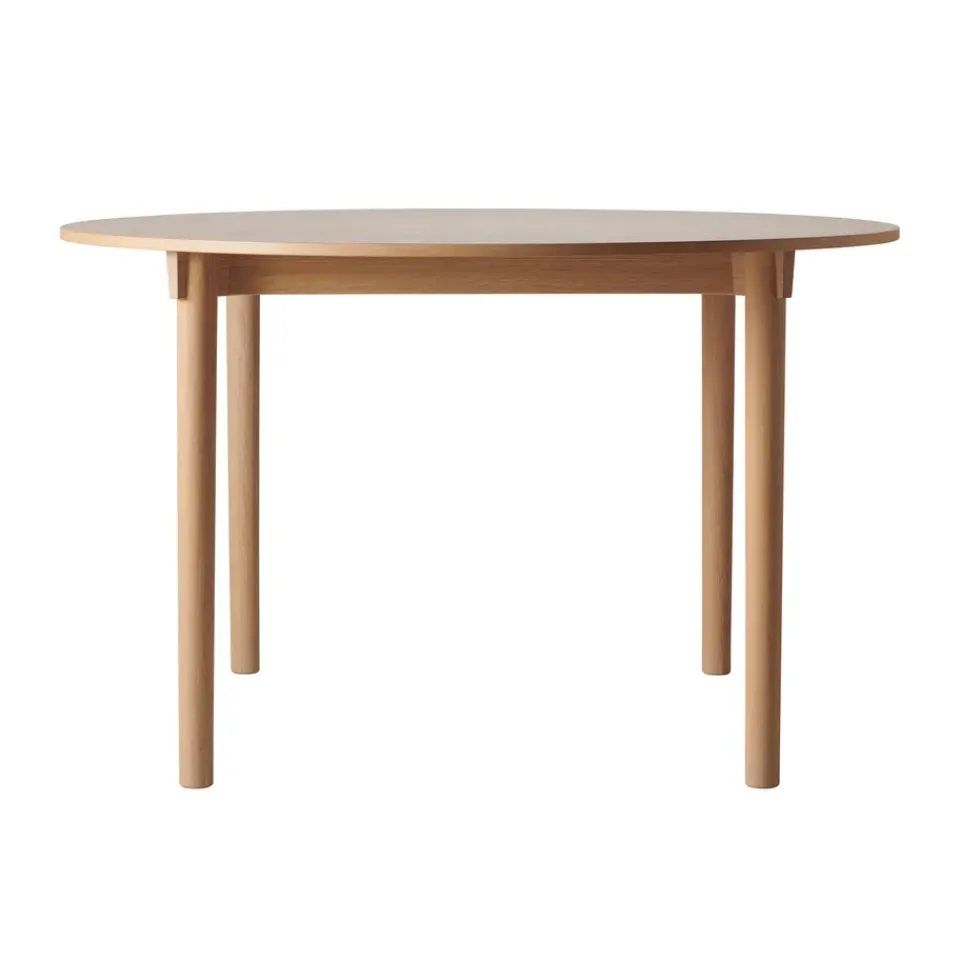 Gärsnäs Dining Tables*Tak table Ø120 cm, Oak-natural Beige