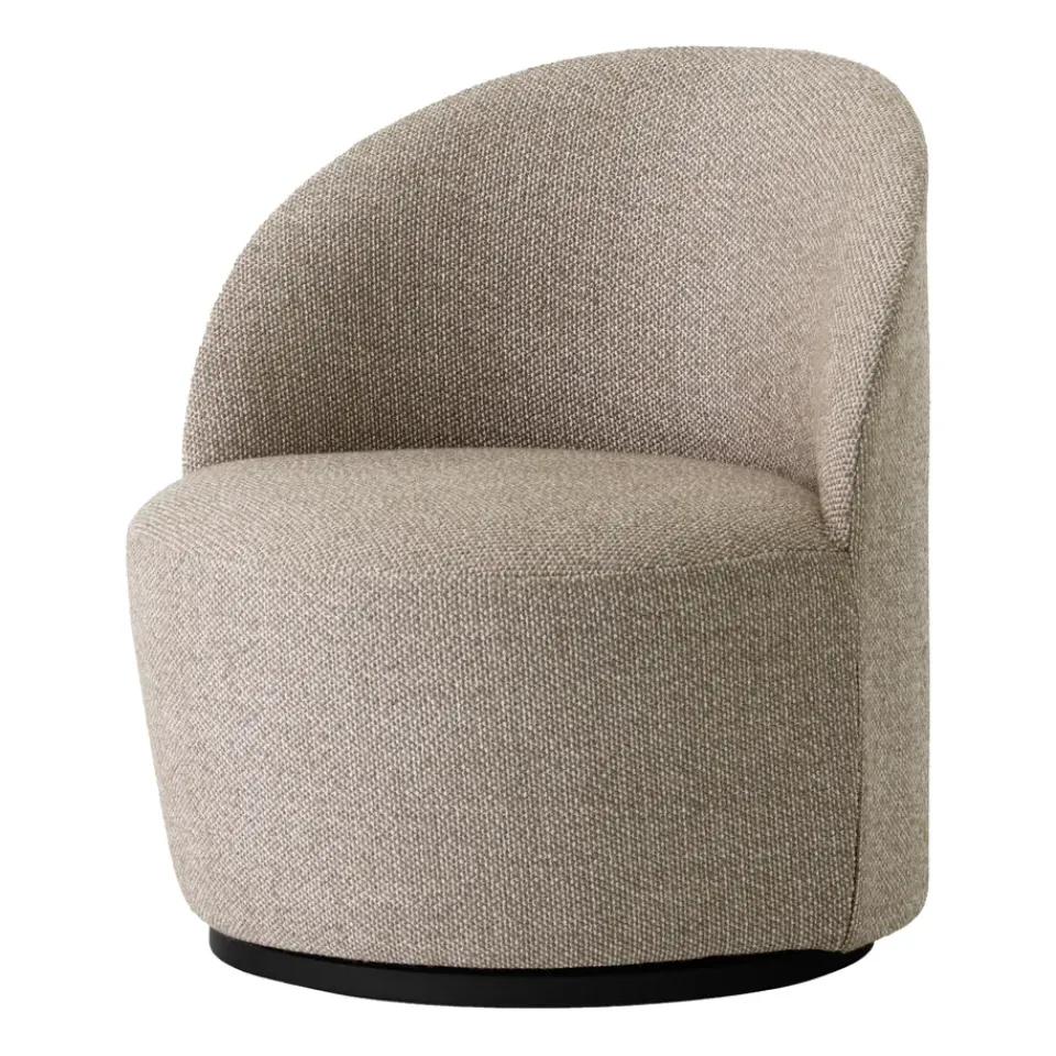 Audo Copenhagen Armchairs & Footstools*Tearoom lounge chair Swivel, Safire 004 Grey