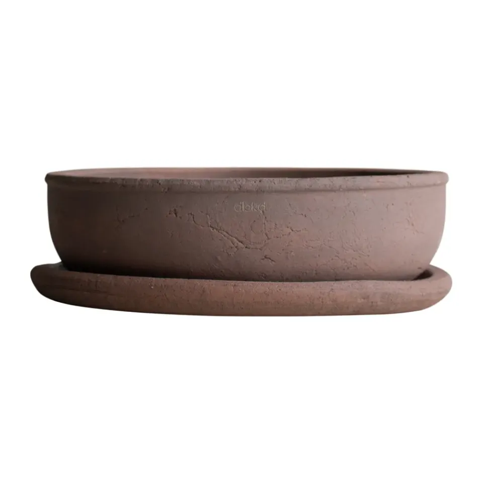 DBKD Garden Details & Accessories*Terra bowl planter, , Ø30x10.5 cm Brown