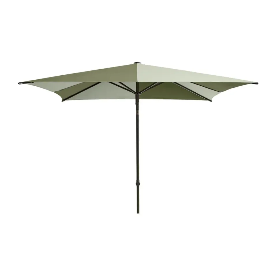 HAY Sun Protection*Terrazza Square parasol, Green-dark green Multi