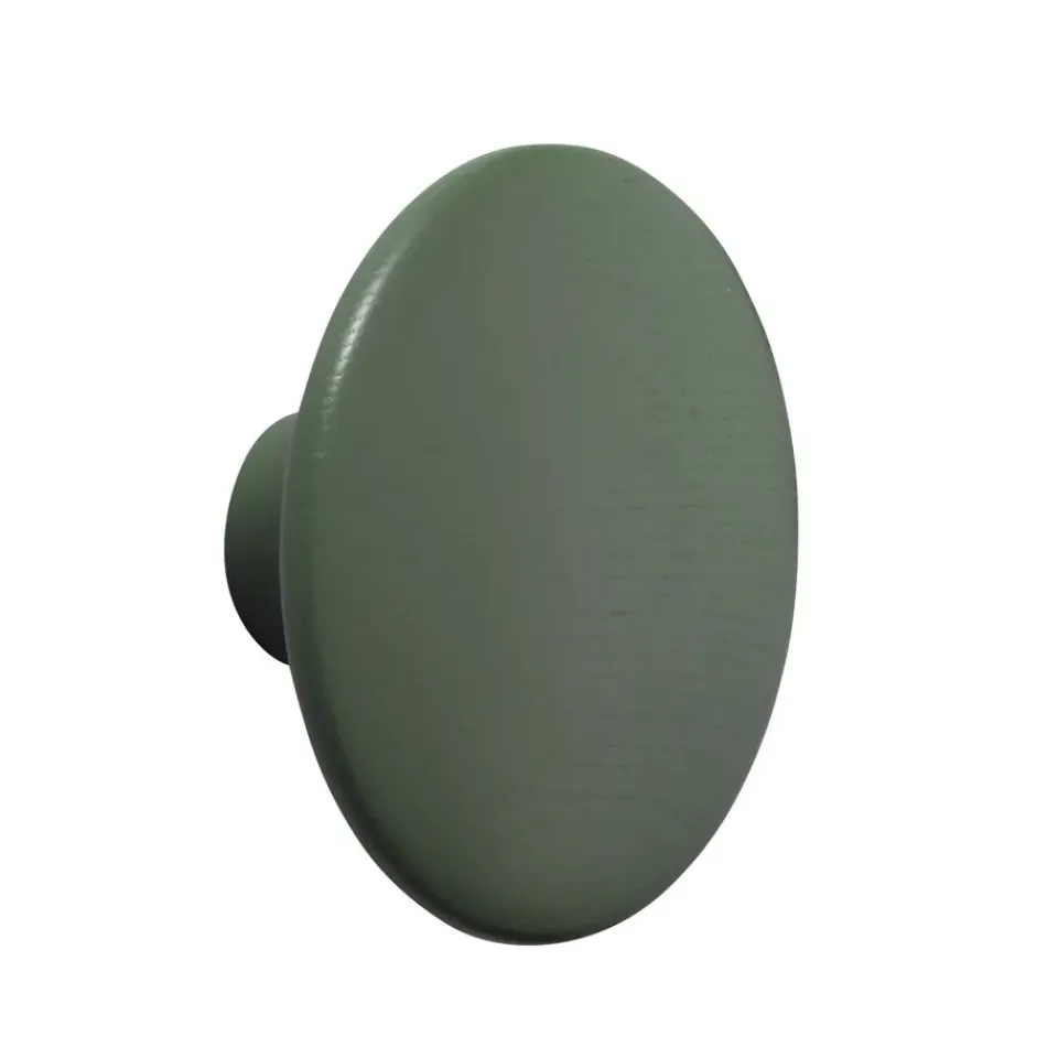 Muuto Clothes Hooks & Hangers*The Dots coat hook dusty , Medium Green