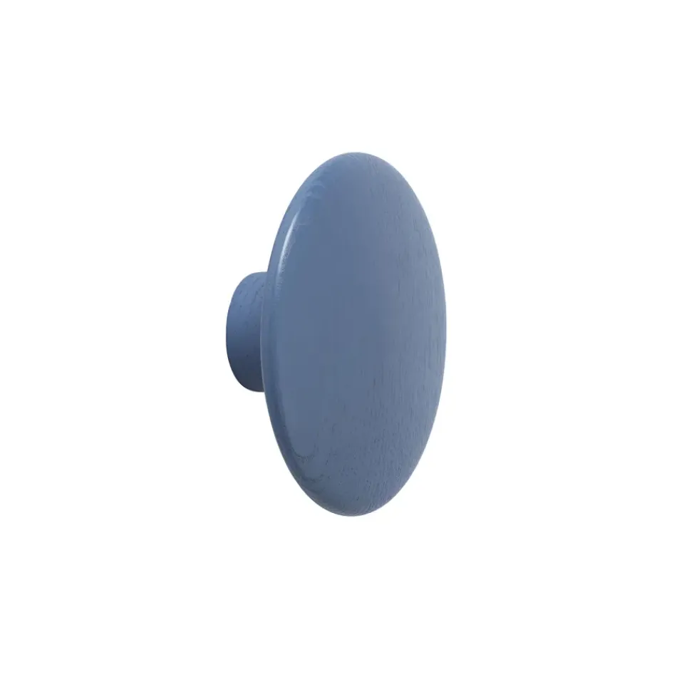 Muuto Clothes Hooks & Hangers*The Dots coat hook pale , Large Blue