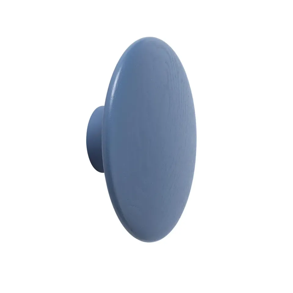 Muuto Clothes Hooks & Hangers*The Dots coat hook pale , Extra small Blue