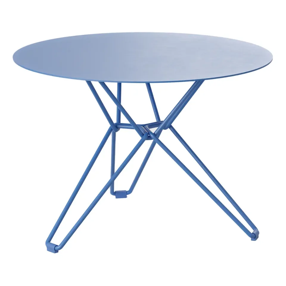 Massproductions Table For Outdoor Use*Tio side table Ø60 cm, Overseas Blue