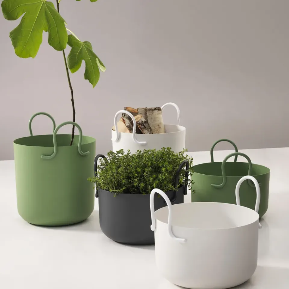 SMD Design Garden Details & Accessories*Tivoli flower pot Ø30 cm, White