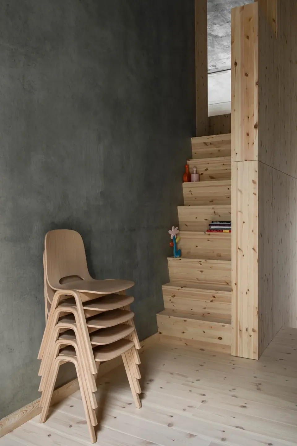 Hem Chairs*Touchwood chair, Beech Brown