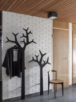 Swedese Clothes Racks, Coat Stands & Hangers*Tree rockhangers wall 194 cm, Nutmeg Beige