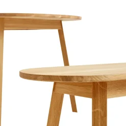 HAY Benches*Triangle Leg bench, Oiled oak 150 cm Beige